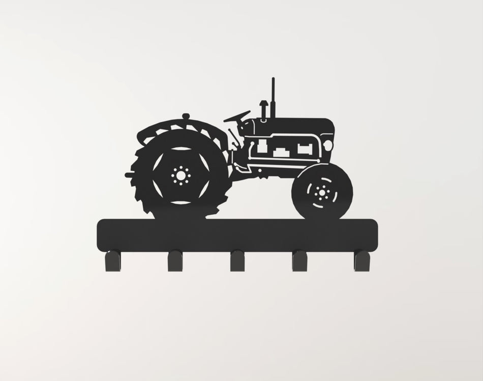 Vintage Tractor (Black)