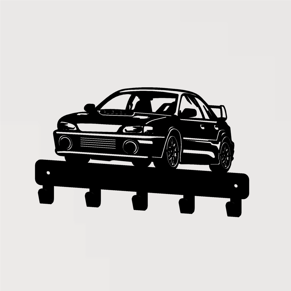 Car (V.1) Metal Wall Hook | For Coats and Keys