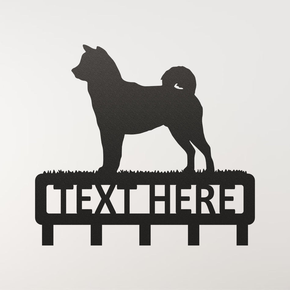 American Akita | Metal Wall Hook (Personalised)