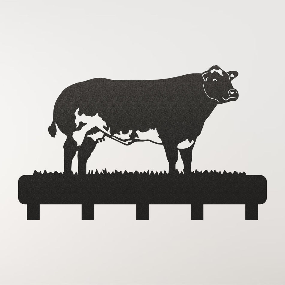 Belgian Blue Cow Hook | Metal Wall Hook