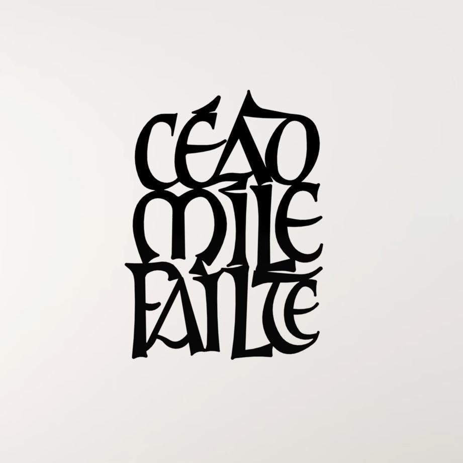 Céad Míle Fáilte Metal Wall Art