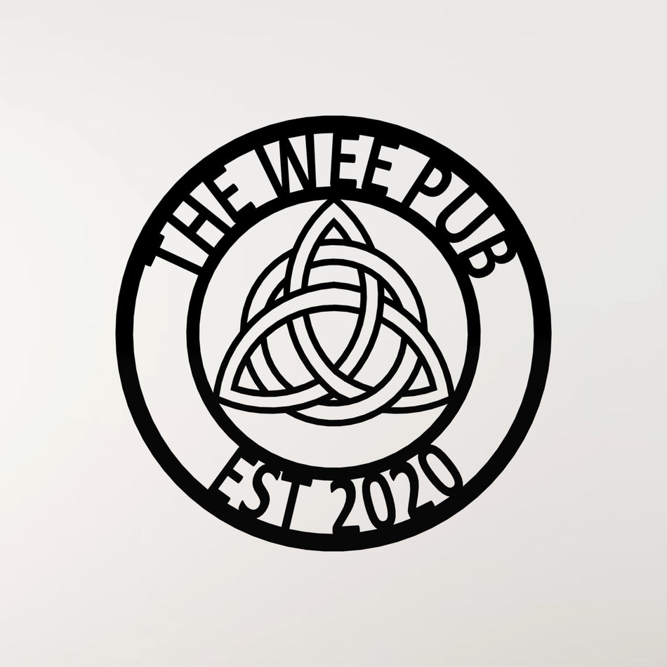 𝐂𝐞𝐥𝐭𝐢𝐜 𝐓𝐫𝐢𝐧𝐢𝐭𝐲 𝐊𝐧𝐨𝐭 | Metal Wall Art