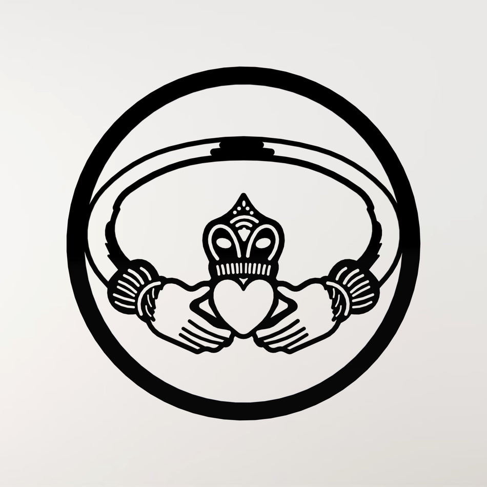 Claddagh Ring | Metal Wall Art