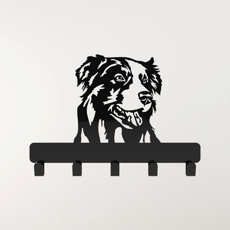 𝐂𝐨𝐥𝐥𝐢𝐞 𝐒𝐡𝐞𝐞𝐩 𝐃𝐨𝐠 𝐇𝐨𝐨𝐤 | Metal Wall Hook for Dog Leads