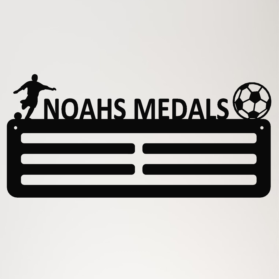 Medal Holder | Footballer & Ball