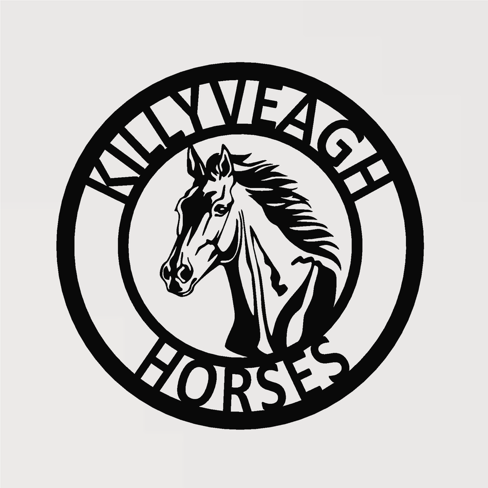 Horse Head (V.7) | Metal Wall Art