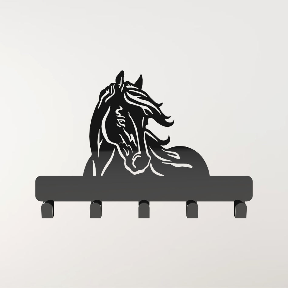 𝐇𝐨𝐫𝐬𝐞 𝐇𝐞𝐚𝐝 𝐇𝐨𝐨𝐤 | Metal Wall Hook for Coats & Keys