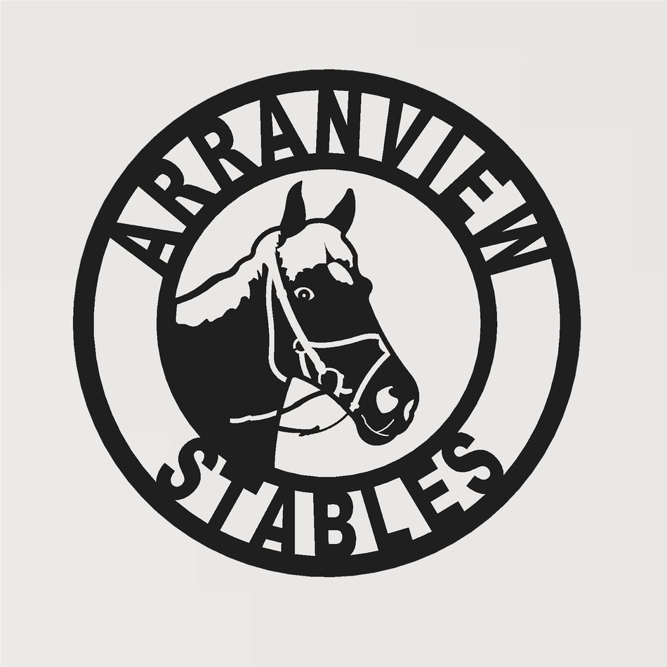 Horse Head (V.6) | Metal Wall Art