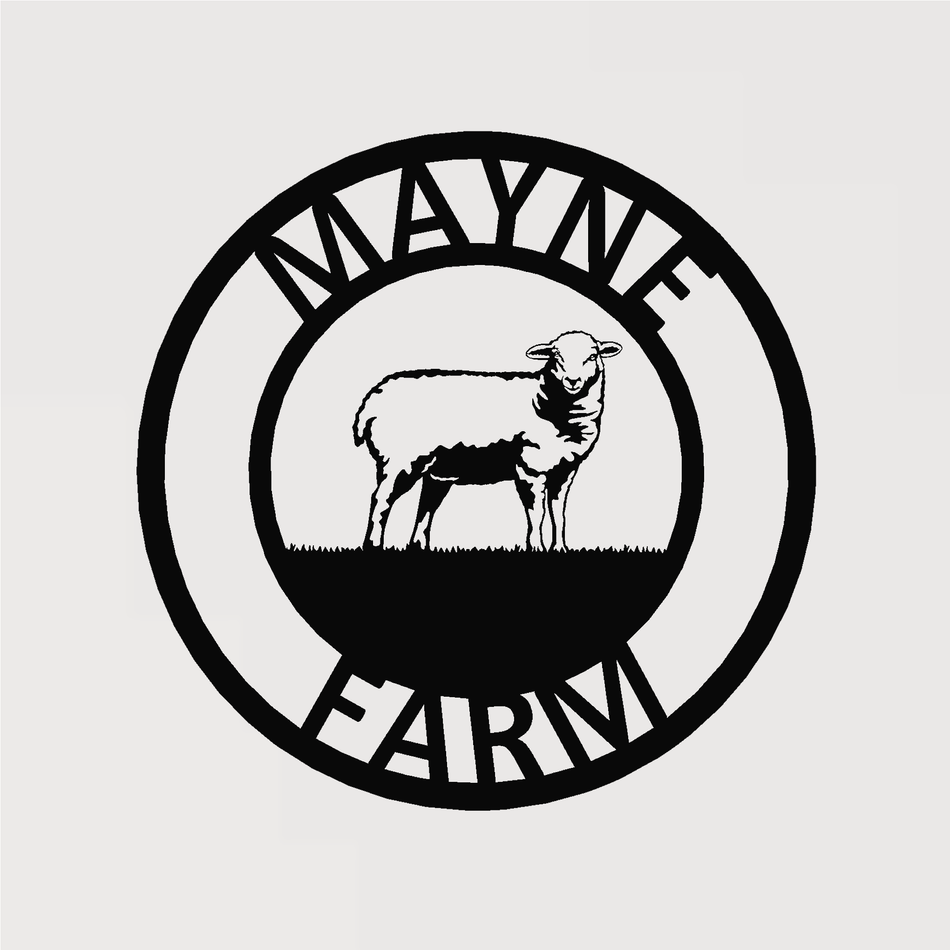 Il de France Sheep | Metal Wall Art