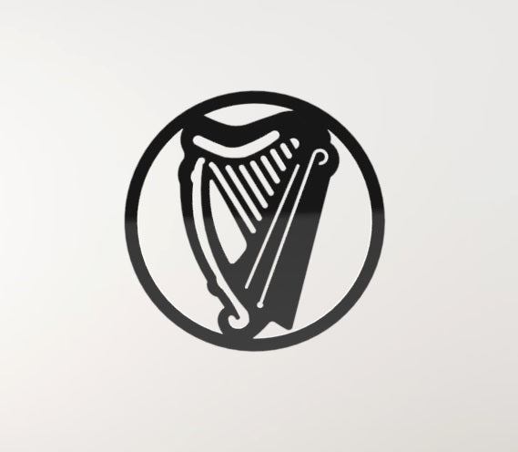 Irish Harp | Metal Wall Art