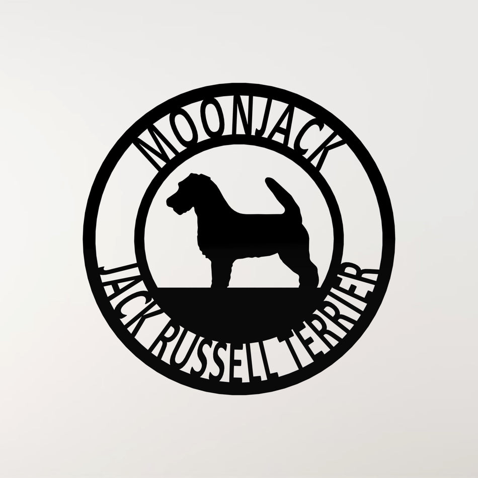 𝐉𝐚𝐜𝐤 𝐑𝐮𝐬𝐬𝐞𝐥𝐥 𝐓𝐞𝐫𝐫𝐢𝐞𝐫 | Metal Wall Art