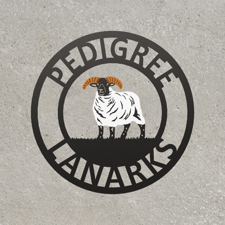 𝐋𝐚𝐧𝐚𝐫𝐤 𝐒𝐡𝐞𝐞𝐩 | Metal Wall Art