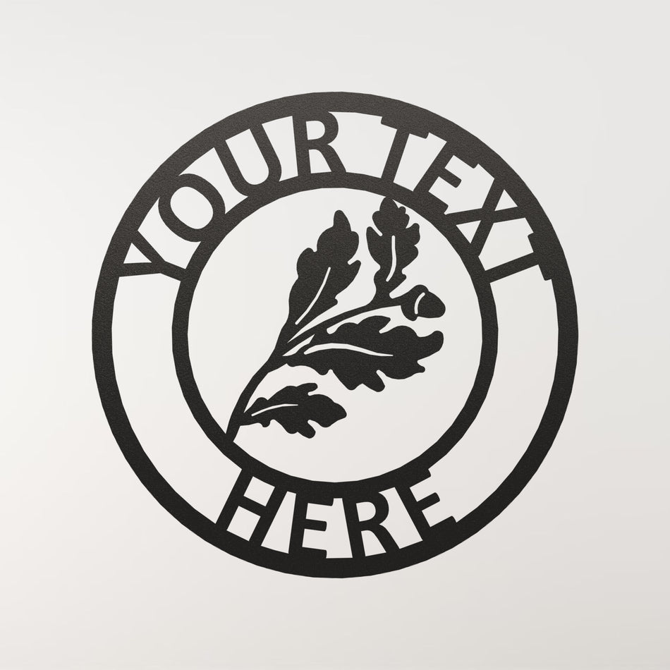 Oak Leaf | Metal Wall Art