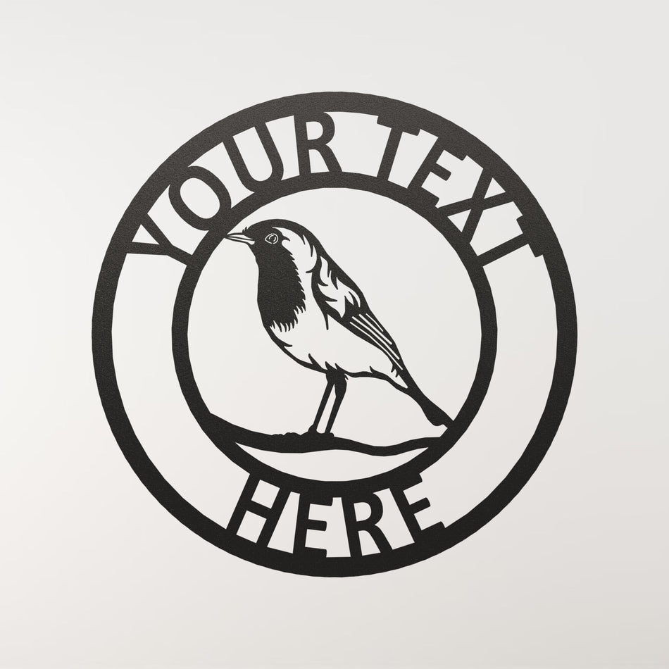 Robin | Metal Wall Art