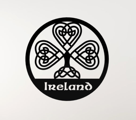 Celtic Shamrock | Metal Wall Art