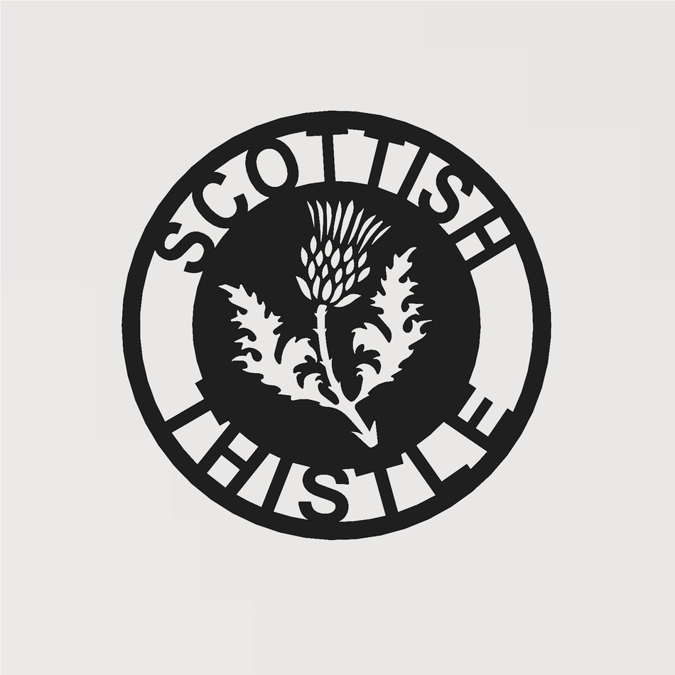Scottish Thistle | Metal Wall Art