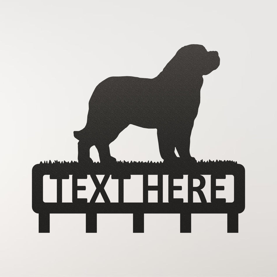St Bernard Hook | Metal Wall Hook (Personalised)