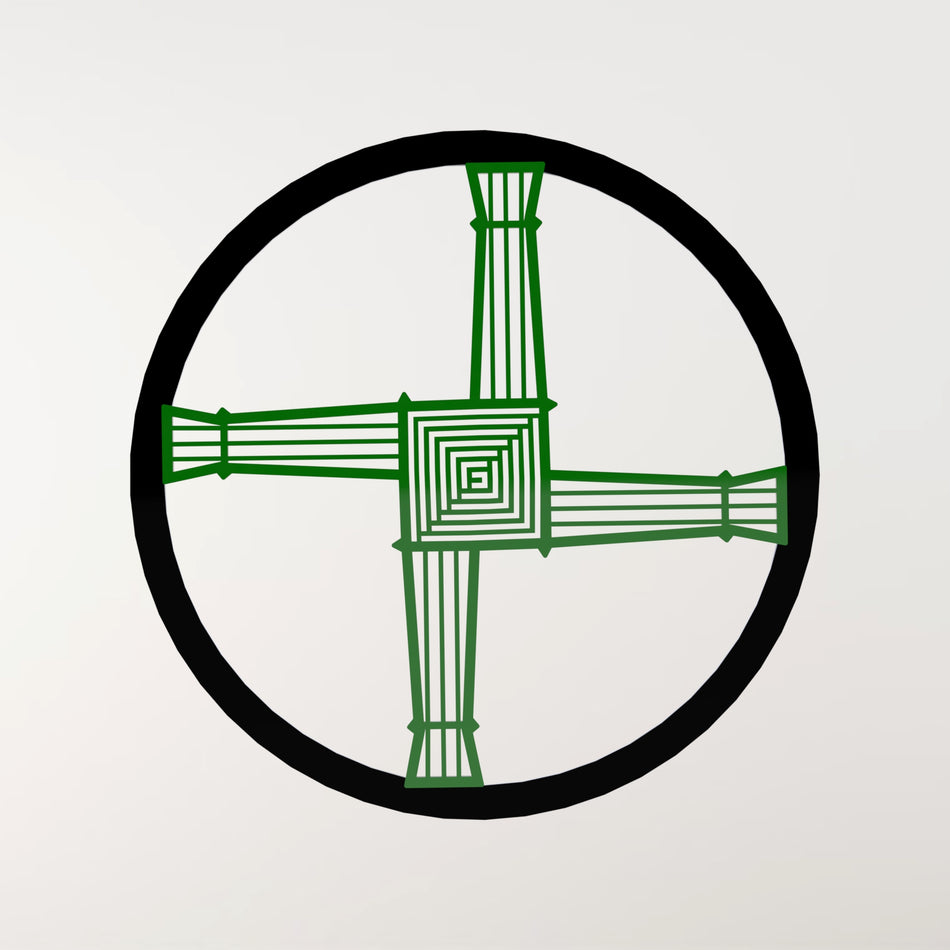St Bridget's Cross | Metal Wall Art