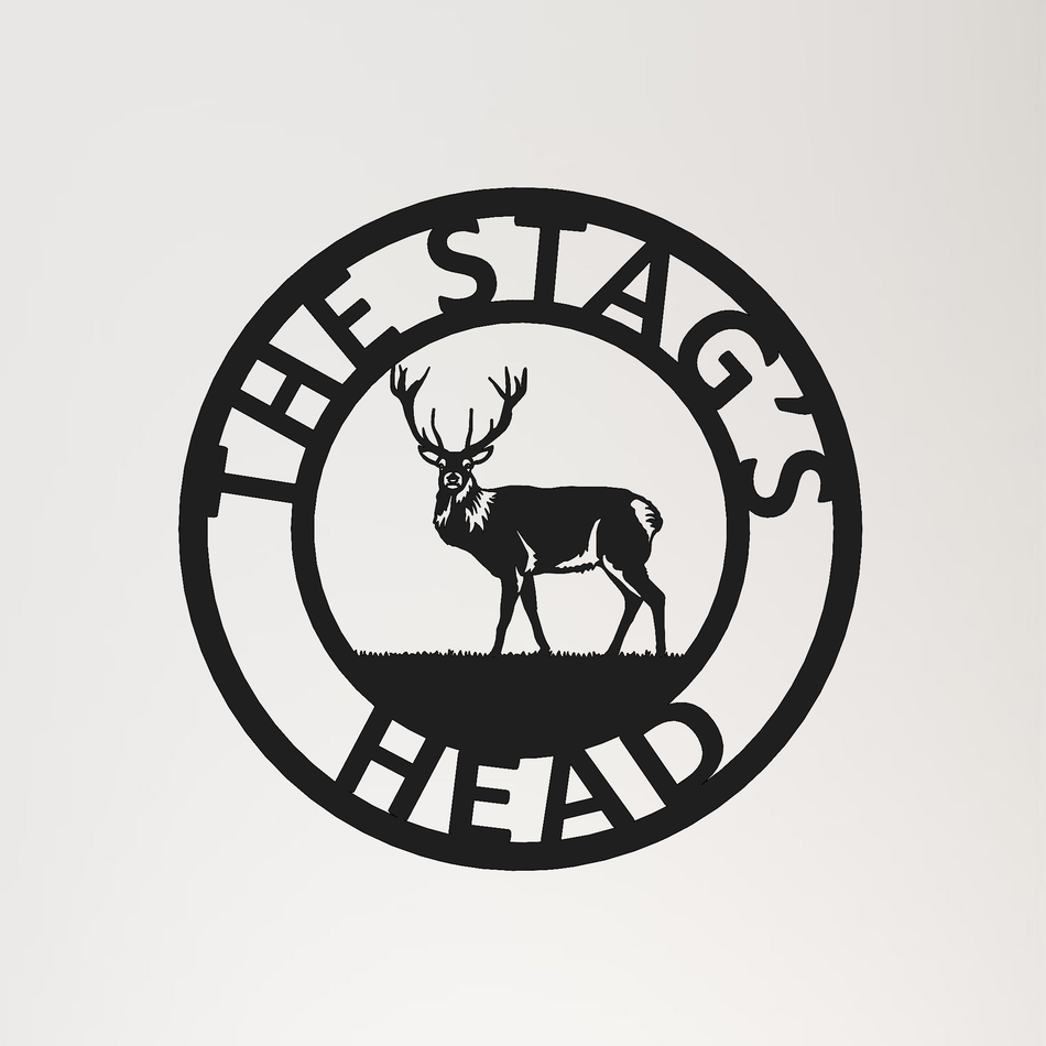 Stag Deer | Metal Wall Art