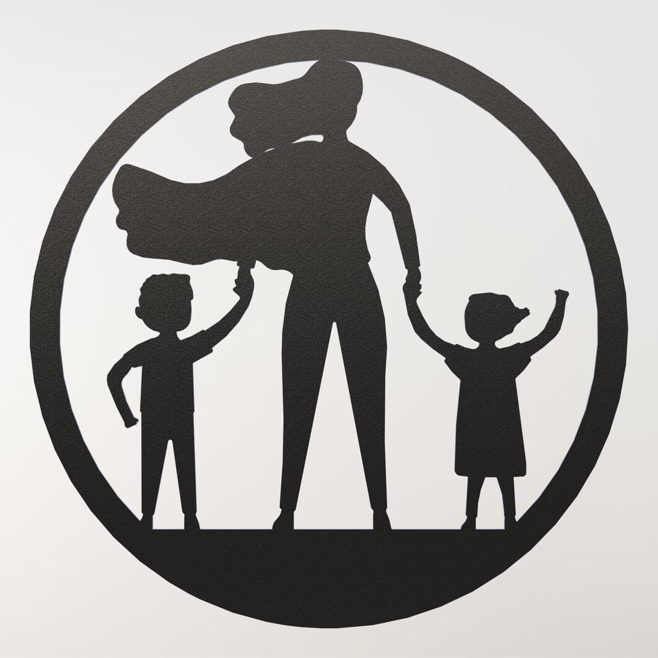 Super Mum Metal Sign | Metal Wall Art