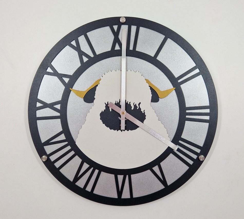 Valais Blacknose Sheep Wall Clock 