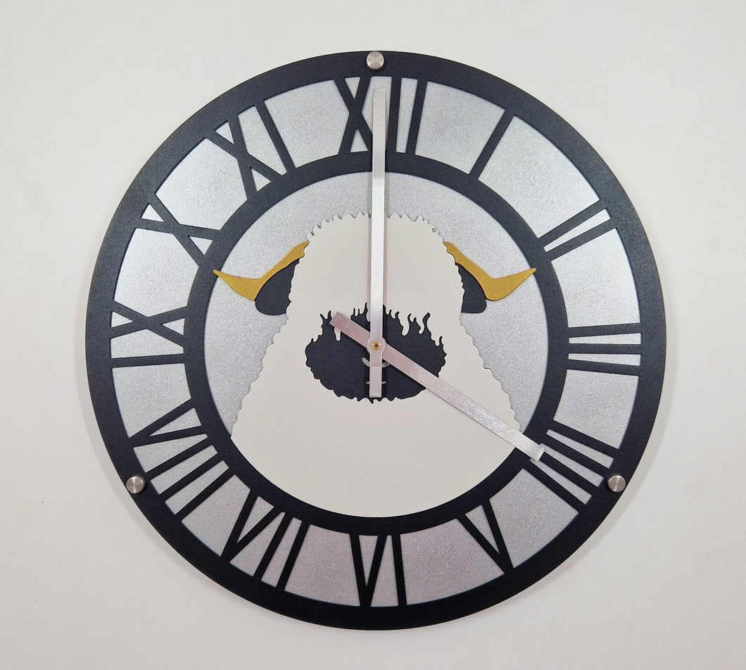 Valais Blacknose Sheep Wall Clock 