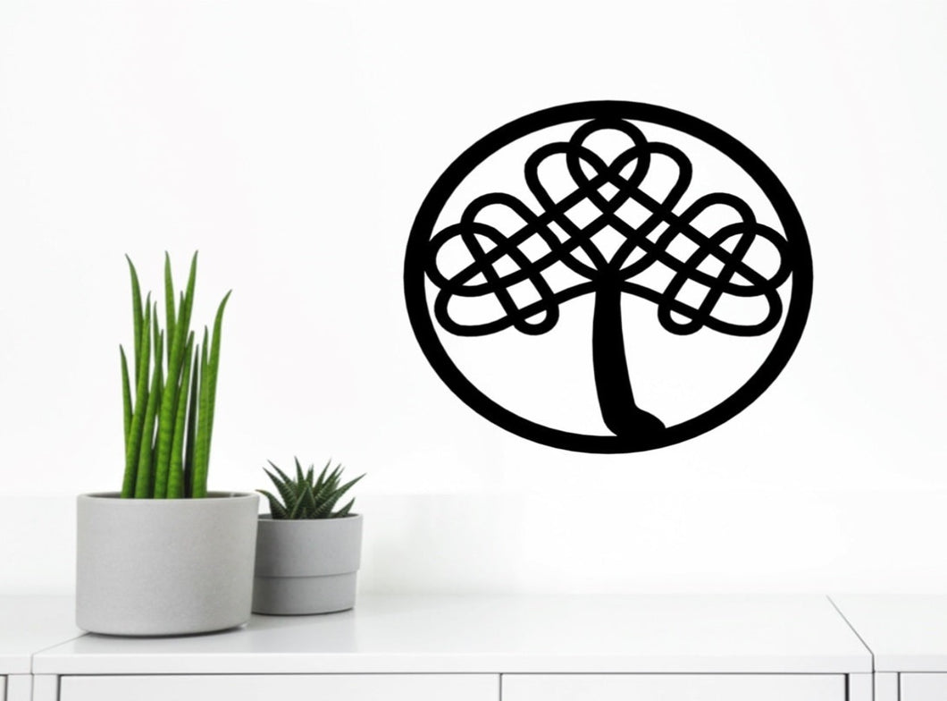 Celtic Tree Metal Wall Art 